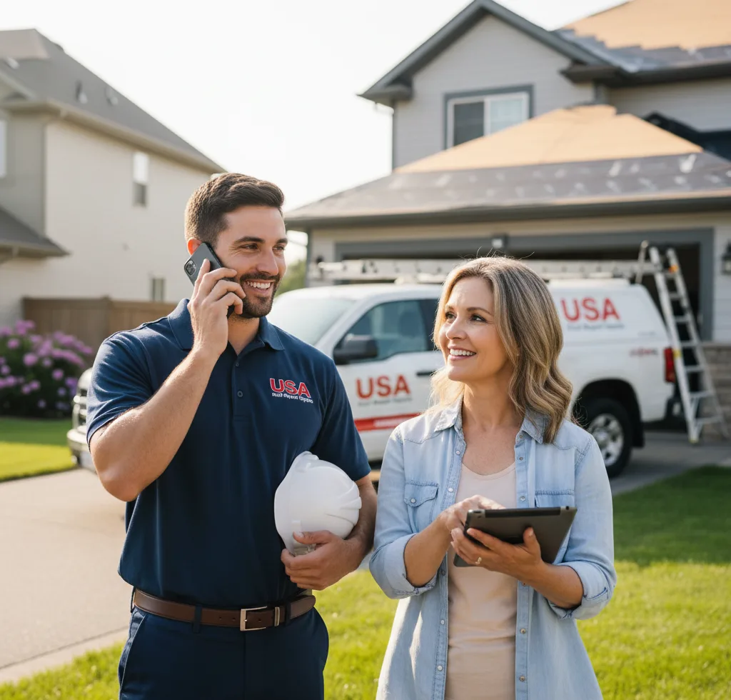 USA Roof Repair Experts customer support in Wahpeton